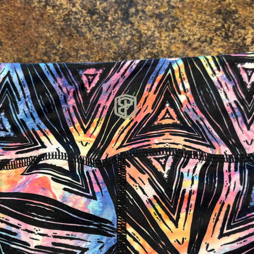 Born Primitive Multicolor Geometric Athletic Shor… - image 3